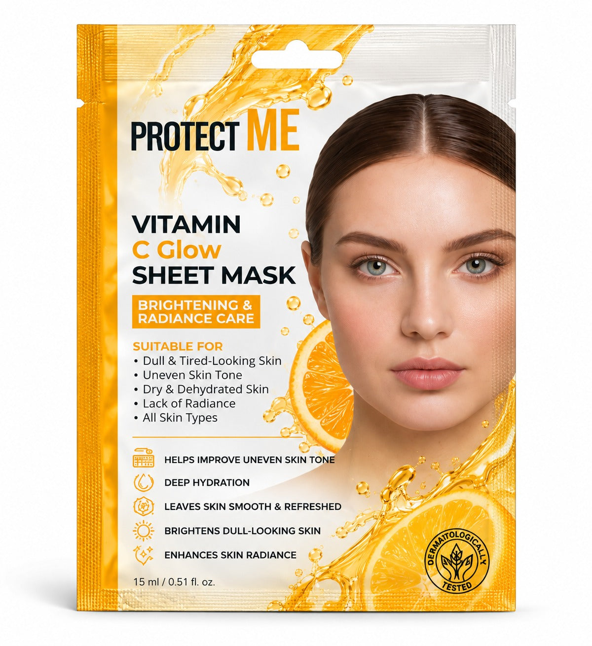 Protect Me Vitamin C Glow Sheet Mask