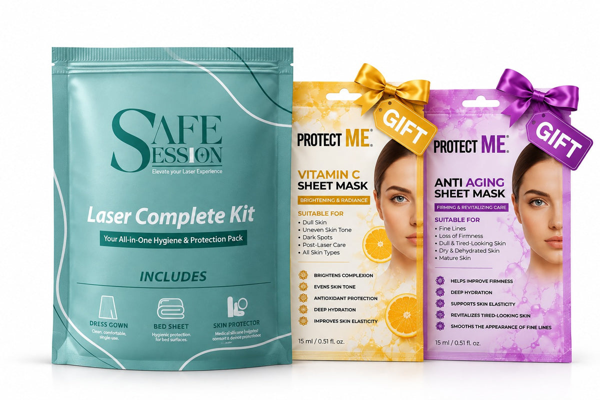 Safe Session Laser Complete Kit – With 2 FREE Sheet Masks